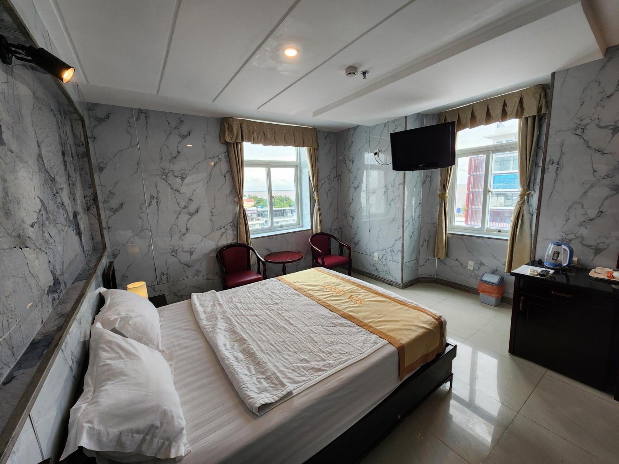 Sea Light Hotel Rach Gia Bagian luar foto